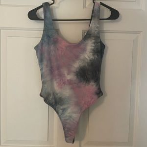 Tie-dye Bodysuit.